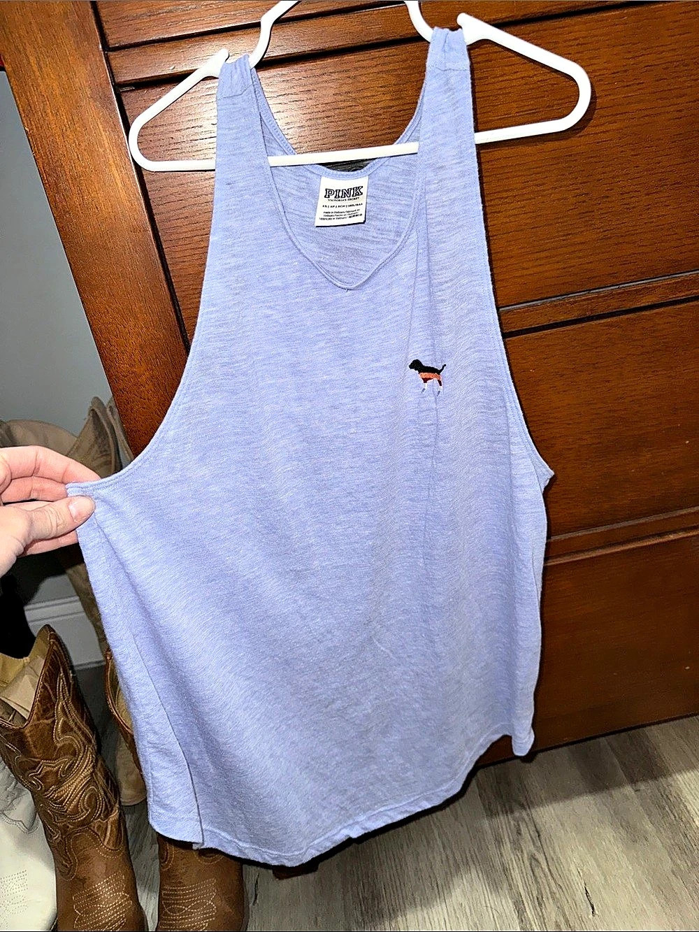 Victoria's Secret PINK Tank Top in Purple Size XS Like New